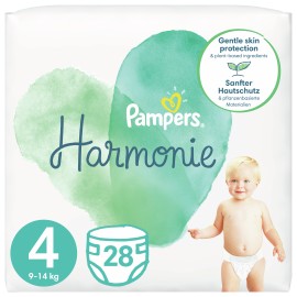 Pampers Harmonie Μέγεθος 4 [9-14kg] 28 Πάνες