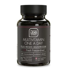 PharmaLead Black Range Multivitamin One a Day Plus Reishi Mushroom για Ενέργεια & Τόνωση 30 Φυτικές Κάψουλες