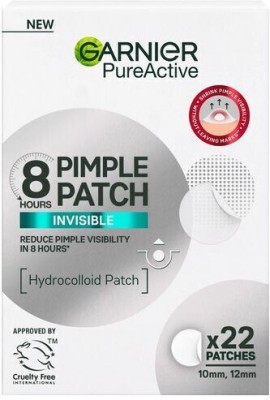 Garnier Pure Active Pimple Invisible Patches Προσώπου Κατά των Ατελειών  22 Τεμάχια