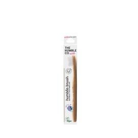 The Humble Co. Bamboo Toothbrush Kids White Ultra Soft Οδοντόβουρτσα Παιδική από Μπαμπού Λευκή Πολύ Μαλακή 1 Τεμάχιο