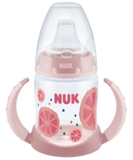Nuk First Choice Μπιμπερό Εκπαίδευσης για 6-18m+ με Θηλή Σιλικόνης και Μετρητή Θερμοκρασίας 150ml [10.215.354]