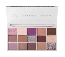 MUA Eye Palette Παλέτα Σκιών Virtual Glow σε Matte Τόνους 15 Shade 12gr