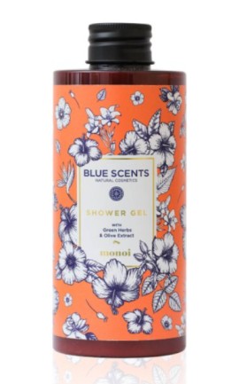 Blue Scents Shower Gel Monoi Αφρόλουτρο Σώματος 300ml