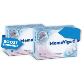 Bionat PROMO Memovigor 2 για τις Εμβοές & την Μνήμη 900mg 2x20 Κάψουλες 1+1 ΔΩΡΟ