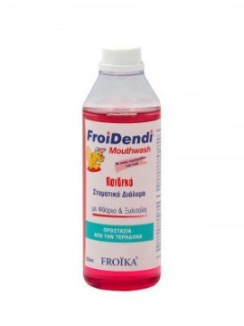 Froika FroiDendi Παιδικό Στοματικό Διάλυμα κατά της Τερηδόνας με γεύση Tutti Frutti, 250ml