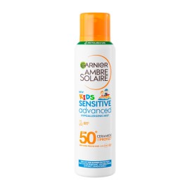 Garnier Ambre Solaire Kids Sensitive Advanced Mist SPF50+ Παιδικό Αντηλιακό Σώματος και για Ευαίσθητες Επιδερμίδες 150ml