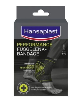 Hansaplast Performance Επιστραγαλίδα για Ενεργητική Αποκατάσταση Μέτριας Στήριξης L/XL για Αριστερό & Δεξί Αστράγαλο 1 Τεμάχιο