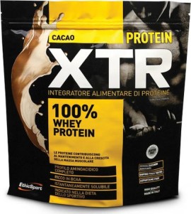 EthicSport Protein XTR Cacao Πρωτεΐνη 100% από Ορό Γάλακτος Πλούσια σε BCAA Κακάο 500gr