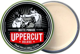 Uppercut Deluxe Matt Pomade Πομάδα Μεσαίου Κρατήματος 100gr