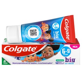 Colgate Big Kids Smiles Παιδική Οδοντόκρεμα για 6-9 Ετών με Γεύση Μέντα 50ml