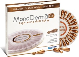 Pharma Q Monoderma C10 Lightening Anti Aging Καθαρή Βιταμίνη C σε Μονοδόσεις 28 Αμπούλες
