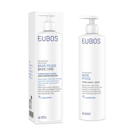 Eubos Liquid Washing Emulsion Blue Υγρό Καθαρισμού Προσώπου και Σώματος 400ml