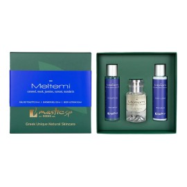 Mastic Spa PROMO Meltemi Shower Gel Ενυδατικό Αφρόλουτρο 100ml & Eau de Toilette Γυναικείο Άρωμα 50ml & Body Lotion Ενυδατικό Γαλάκτωμα Σώματος 100ml