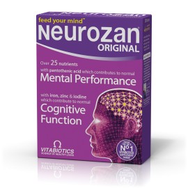 Vitabiotics Neurozan Original για την Υποστήριξη της Εγκεφαλικής & Γνωστικής Λειτουργίας 30 Ταμπλέτες