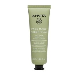 Apivita Face Mask Green Clay Μάσκα για Βαθύ Καθαρισμό με Πράσινη Άργιλο 50ml
