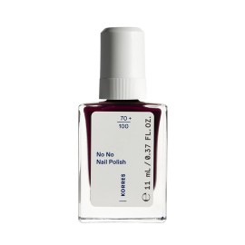 Korres No No Nail Polish 59 Burgundy Red Βερνίκι Νυχιών 11ml