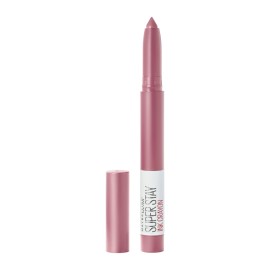 Maybelline Super Stay Ink Crayon 30 Seek Adventure Μολύβι Χειλιών Ροζ 1.5gr