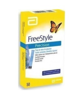 Abbott FreeStyle Precision Ταινίες Μέτρησης Σακχάρου 50 Τεμάχια