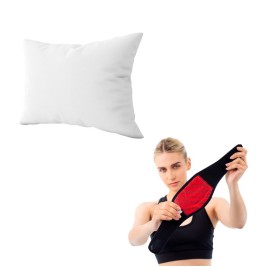 Power Pharm Bundle Kepler Nanodynamics Κολάρο XL Αυχένα Μαύρο 1 Τεμάχιο & Pillow Μαξιλάρι Λευκό 45x65cm 1 Τεμάχιο