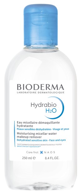 Bioderma Hydrabio Η2ο Micellar Water Ενυδατικό Νερό Καθαρισμού & Ντεμακιγιάζ για Αφυδατωμένο Δέρμα 250ml