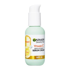 Garnier SkinActive Face Care Caring Κρέμα Ορός με Βιταμίνη C και SPF25 για Λάμψη 50ml
