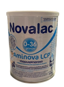 Vianex Novalac Aminova LCP Milk Υποαλλεργιογόνο Παρασκεύασμα σε Σκόνη από την Γέννηση 0-36m 400gr