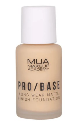 MUA Pro Base Make up για Μέτρια - Υψηλή Κάλυψη No.150 Finish Foundation Ματ Αποτέλεσμα 30gr