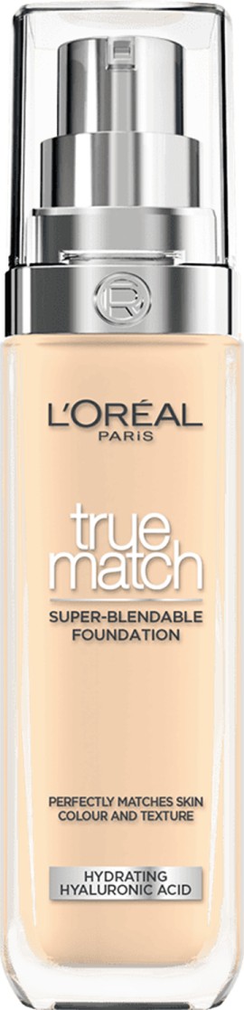 LOreal Paris Super Blendable Face Foundation Προσώπου 1.5D/1.5W Warm 30ml
