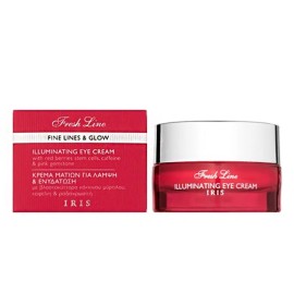 Fresh Line Iris Illuminating Eye Cream Ήρα Κρέμα Ματιών για Λάμψη 15ml