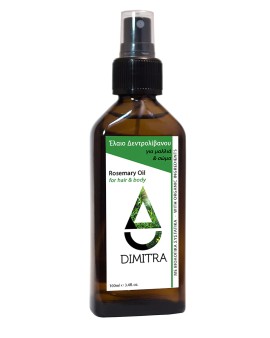 Dimitra Rosemary Έλαιο Δενδρολίβανου για Σώμα & Μαλλιά με Βιολογικά Συστατικά 100ml