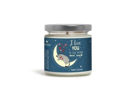 Messinian Spa I Love You to the Moon And Back Salted Caramel Αρωματικό Κερί για Μασάζ με Άρωμα Αλατισμένη Καραμέλα 160gr