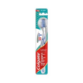 Colgate SlimSoft Advanced Soft Οδοντόβουρτσα Μαλακή Χρώμα:Μπλε 1 Τεμάχιο