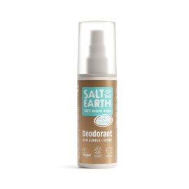 Salt of the Earth Vegan Refillable Spray Ginger & Jasmine Αποσμητικό Επαναγεμιζόμενο 100ml