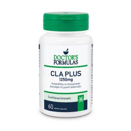 Doctors Formula CLA Plus 1250mg Συμπλήρωμα Διατροφής 60 Μαλακές Κάψουλες