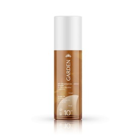 Garden Shimmer Sun Tan SPF10 Λάδι Μαυρίσματος για το Σώμα με Έλαια Καρύδας & Καρότου για Ομοιόμορφο & Έντονο Μαύρισμα 200ml