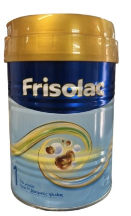 Frisolac 1 Γάλα 1ης Βρεφικής Ηλικίας για 0-6 Μηνών 400gr