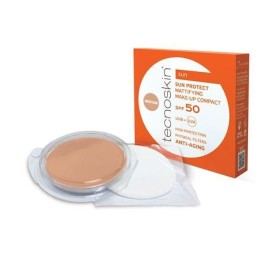 Tecnoskin Sun Protect Mattifying SPF50 Refill Αντηλιακό Compact Make Up Προσώπου Medium Ανταλλακτικό 10gr