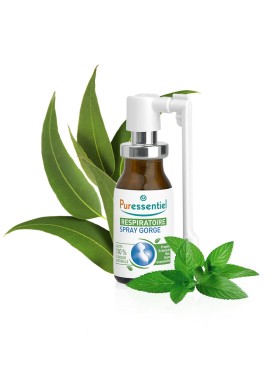 Puressentiel Throat Spray Ανακούφισης για τις Αμυγδαλές & τον Ερεθισμένο Λαιμό 15ml
