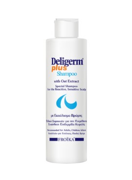 Froika Deligerm Plus Shampoo Σαμπουάν για Αντιδραστικό, Ευαίσθητο Τριχωτό της Κεφαλής με Εκχύλισμα Βρώμης 200ml