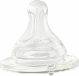 Chicco Physio Anti Colic Θηλή Σιλικόνης Ρ5 Μέτριας Ροής για 2m+ 2 Τεμάχια