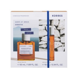 Korres PROMO Avgoustos Σετ Eau De Toilette Γυναικείο Άρωμα 50ml & Avgoustos Eau De Toilette 10ml