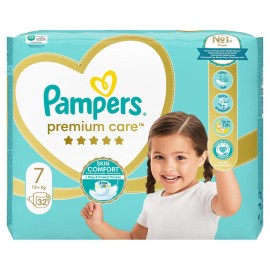 Pampers Premium Care Μέγεθος 7 [15kg+] 32 Πάνες