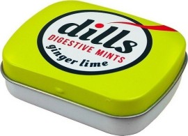 Dills Digestive Mints Ginger & Lime Παστίλιες για τη Χώνεψη 15gr