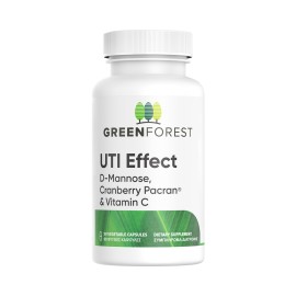 Green Forest UTI Effect D-Mannose, Cranberry Pacran® & Vitamin C για το Ουροποιητικό 30 Φυτικές Κάψουλες