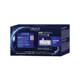 Uriage PROMO Age Absolu Redensifying Rosy Cream Ολιστική Αντιγηραντική Φροντίδα για το Ώριμο Δέρμα Κρέμα Ημέρας 50ml - ΔΩΡΟ Age Absolu Μάσκα Νυκτός 15ml