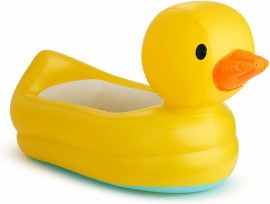 Munchkin White Hot Duck Bath Φουσκωτή Μπανιέρα Μωρού Πάπια με Ένδειξη Θερμοκρασίας για 6-24m 1 Τεμάχιο