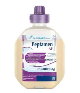 Nestle Peptamen AF Neutral Flavor Πρωτεϊνούχο Συμπλήρωμα Διατροφής με Ουδέτερη Γεύση 500ml