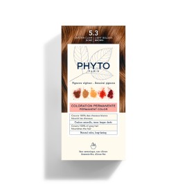Phyto PhytoColor Μόνιμη Βαφή Μαλλιών No5.3 Καστανό Ανοιχτό Χρυσό