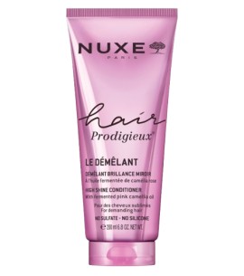 Nuxe Hair Prodigieux Le Demelant Μαλακτική Κρέμα Λάμψης με Εκχύλισμα Ελαίου Ροζ Καμέλιας 200ml