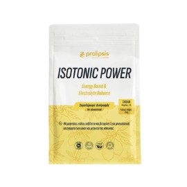 Prolipsis Isotonic Power Energy Boost & Electrolyte Balance Ισοτονικό Ρόφημα σε Μορφή Σκόνης για Αναπλήρωση των Ηλεκτρολυτών Λεμόνι 450gr